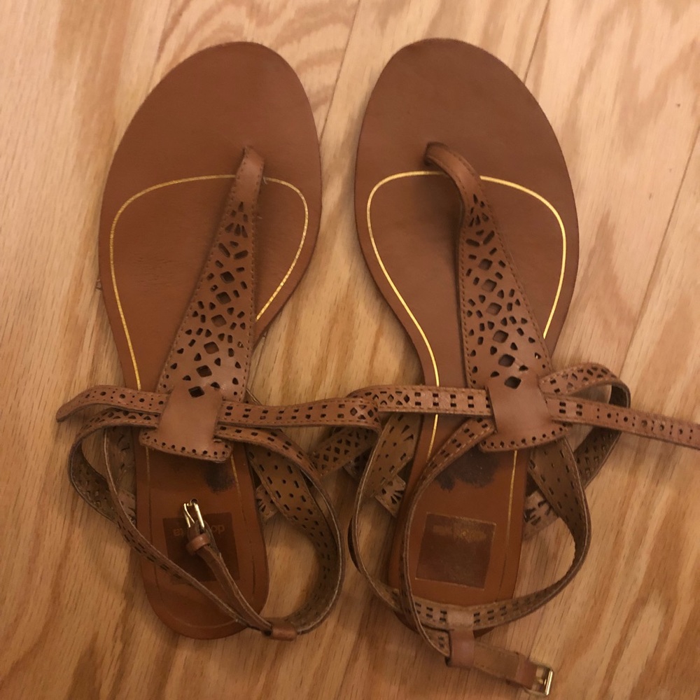 Dolce Vita strappy brown sandals